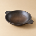 Cast Iron Appachetty with Stainless Steel Lid, 22 cm | Naturally Nonstick | Pre-Seasoned with 100% Vegetable Oil | Toxin-Free | Tasty Appams | Bring Back Nostalgic Taste Induction and Gas Stove Compatible