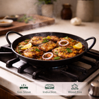 Pure Iron Dosa Tawa – 10 Inches| Chemical-Free, No Coating, Easy to Season, Gas & Induction Compatible, Iron-Enriching Cookware for Everyday Use