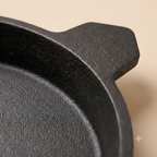 Pre-Seasoned Cast Iron Fish Fry Pan | Naturally Non-Stick Fish Tawa