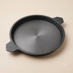 Pre-Seasoned Cast Iron Fish Fry Pan | Naturally Non-Stick Fish Tawa